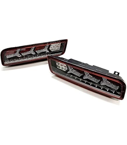 Amazon | Lck619 フルLEDシーケンシャルテールランプ レッドバー